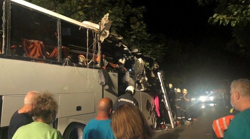 accident autocar in bulgaria