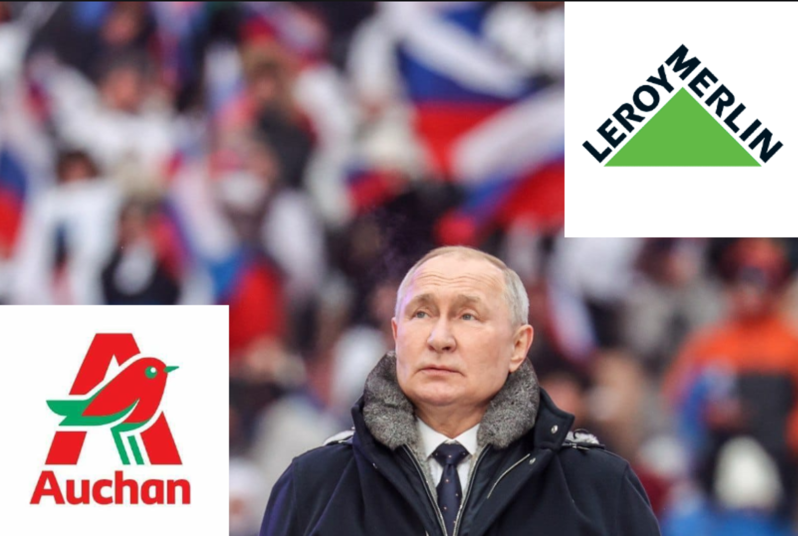 Le Monde: Auchan și Leroy Merlin susțin cu produse soldații ruși din Ucraina