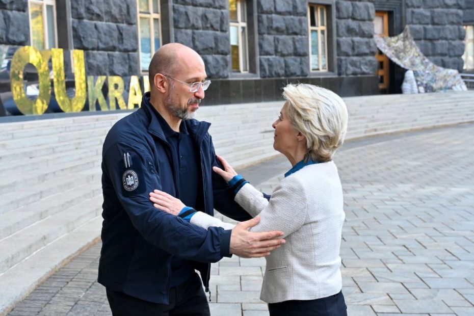 Vizita von der Leyen in Ucraina